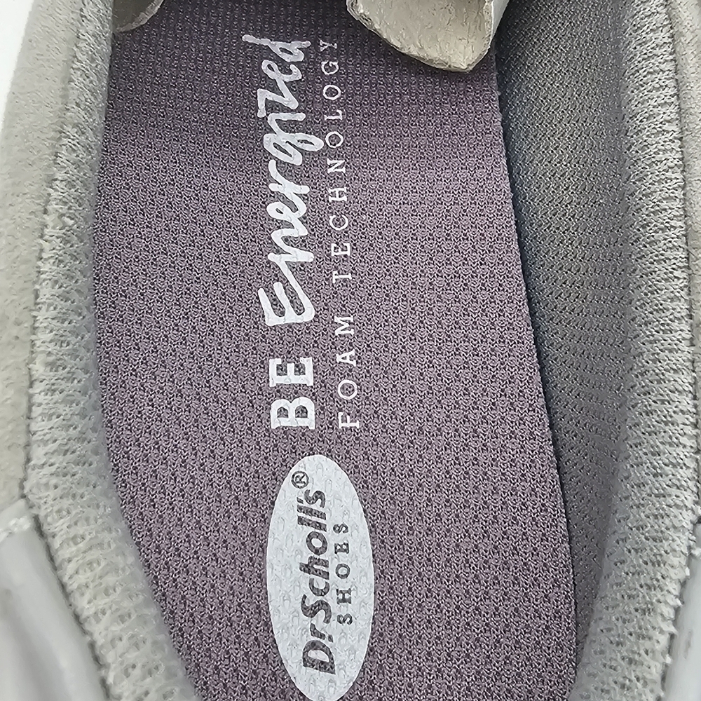 Dr. Scholl's Nova Slip-On Microfiber Sneakers Gray Size 9.5 - Picture 8 of 12